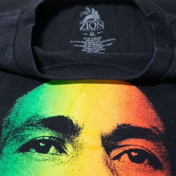 Bob Marley Black Graphic Tee - XL - Picture 5 of 7